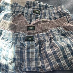 Plaid Boxer Shorts Set NWOT